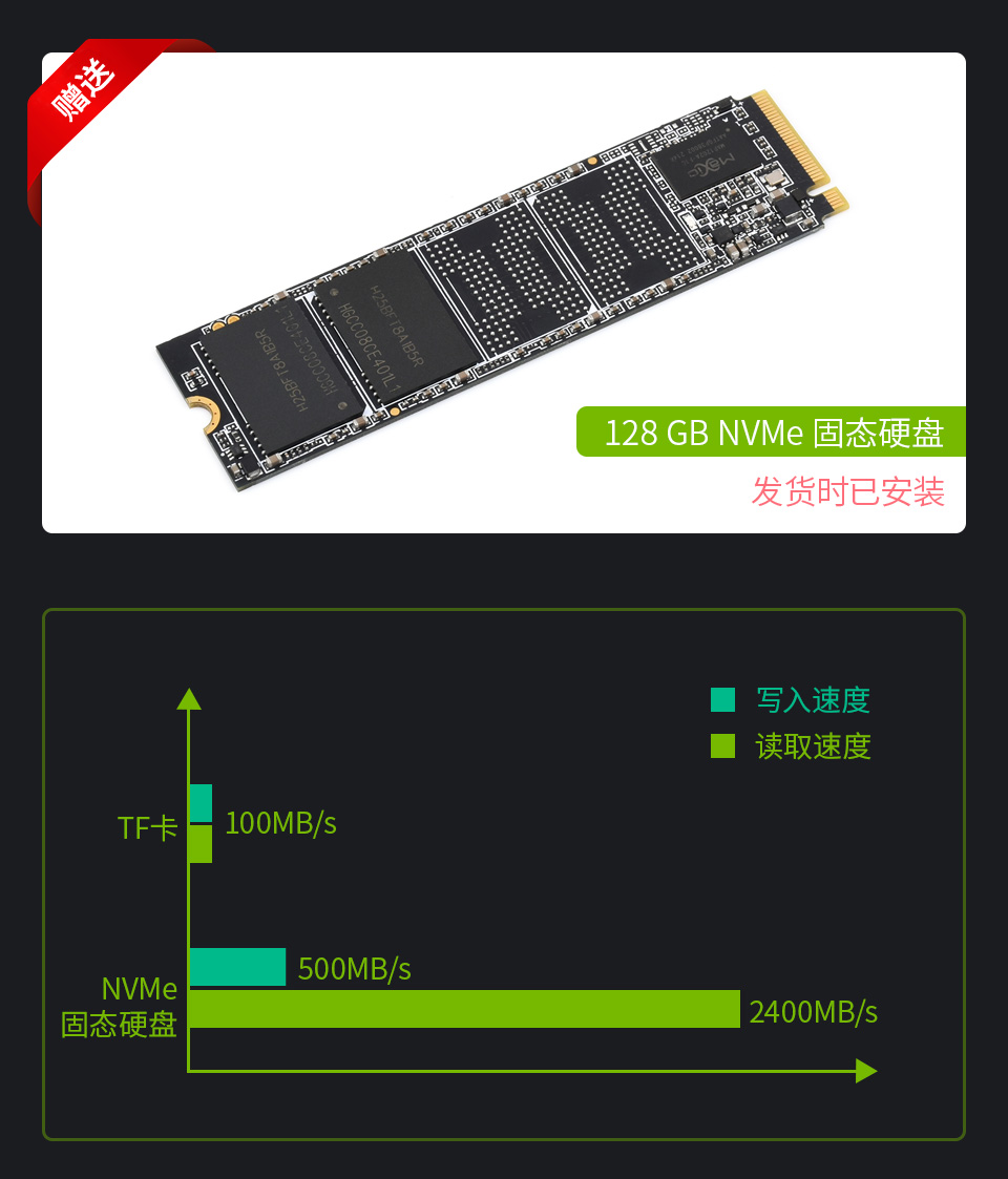128G NVMe 固态硬盘