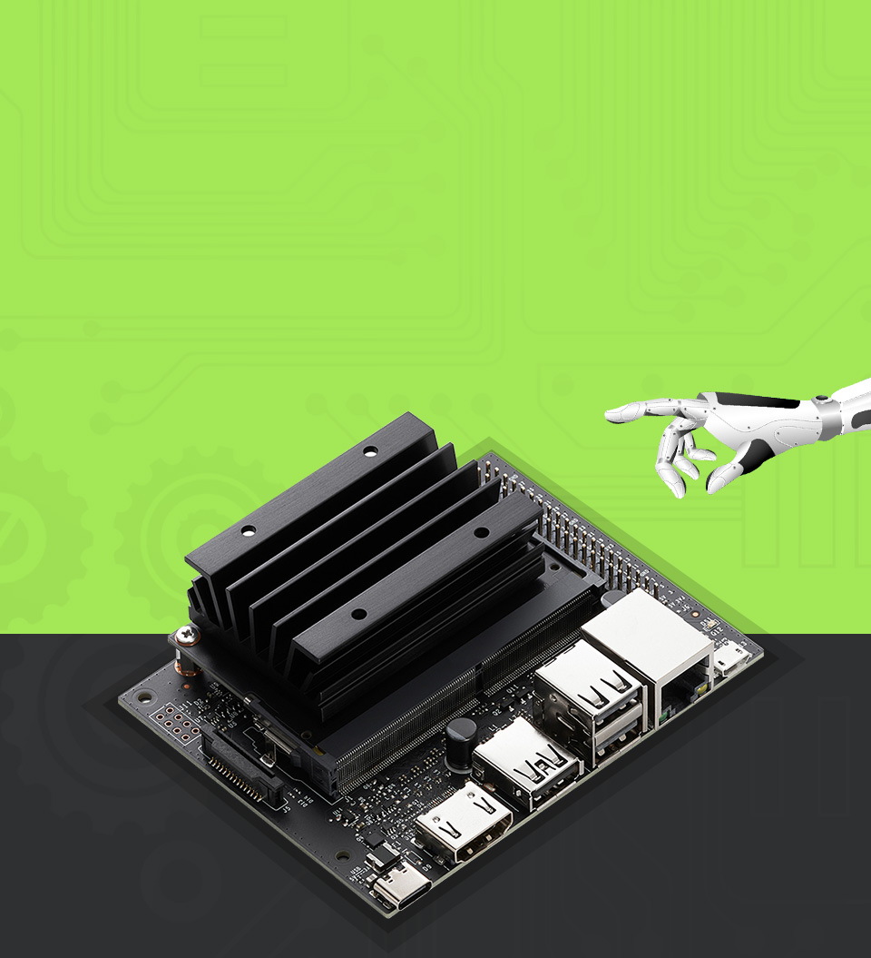 JetBot 2GB AI Kit AI 智能机器小车英伟达 Jetson Nano