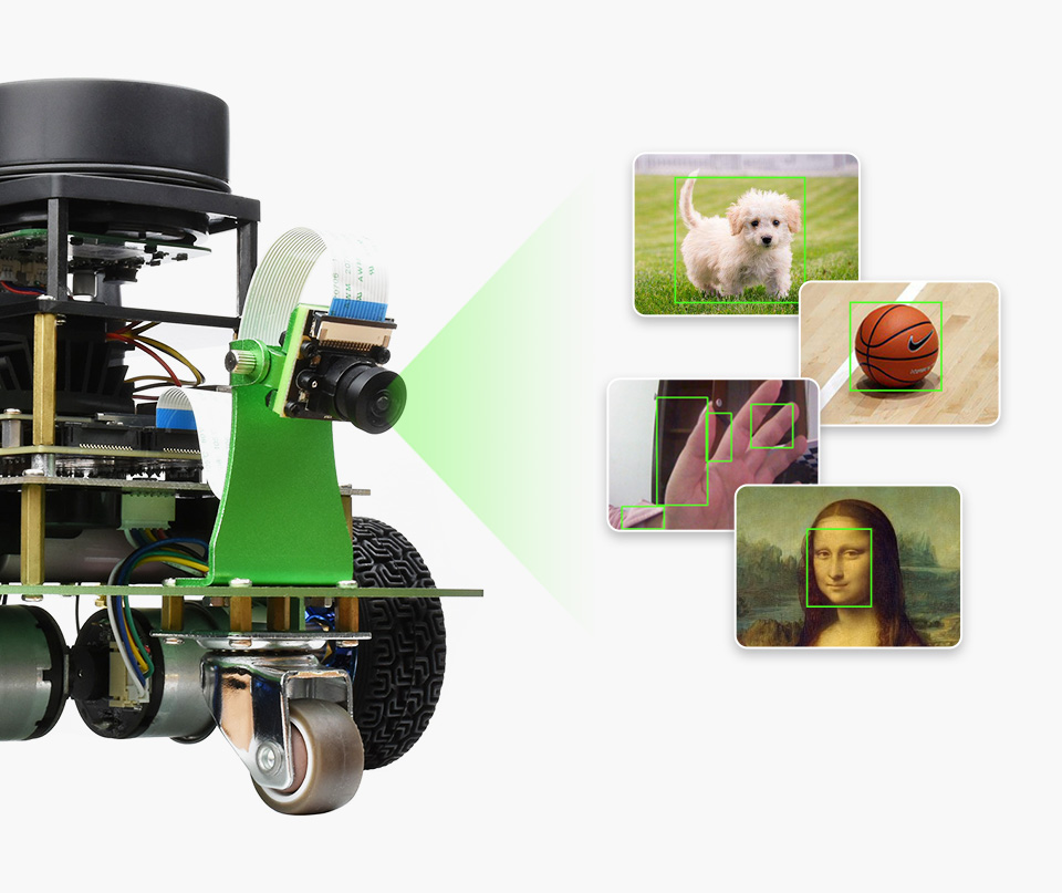 JetBot ROS AI 智能机器人 800 万像素 160 度视角摄像头