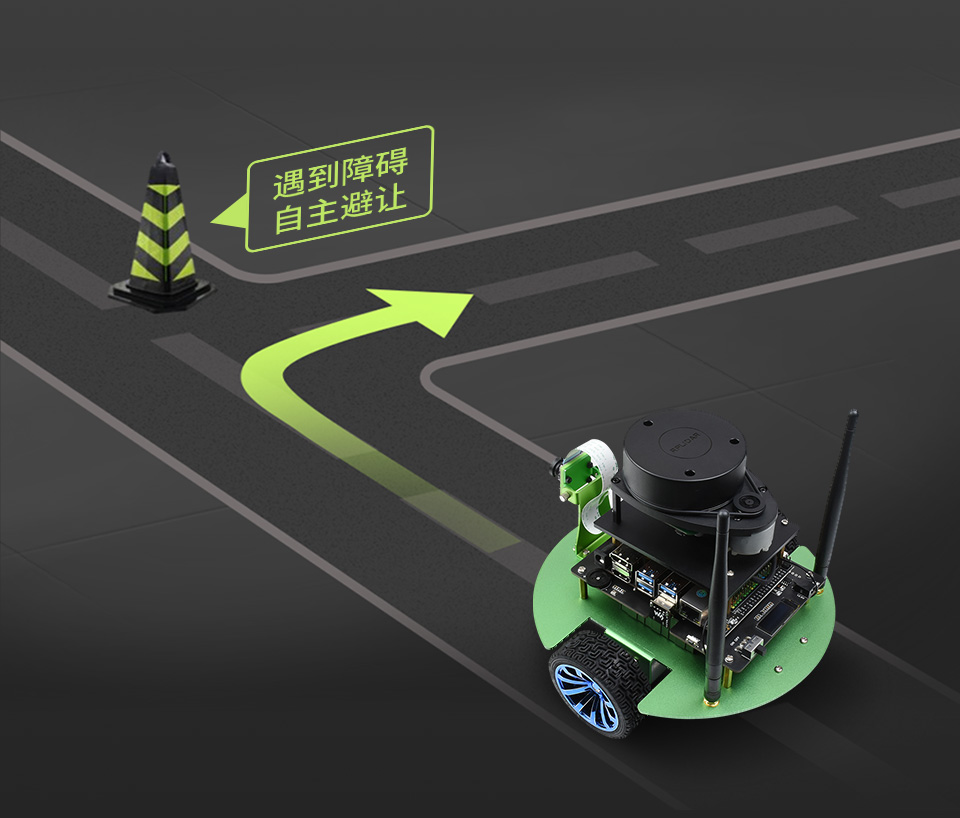 JetBot ROS AI 智能机器人支持 I2C 从机模式控制