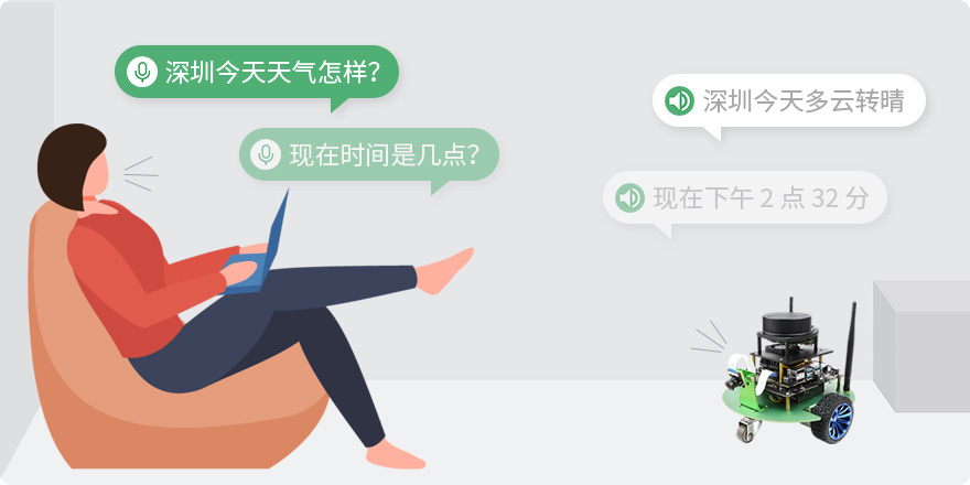 JetBot ROS AI 智能机器人智能语音交互