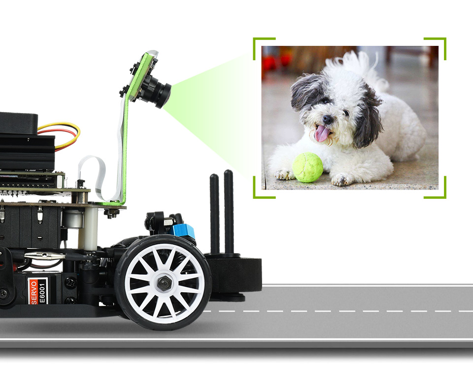 JetRacer Pro 2GB AI Kit AI 赛车机器人800万像素高质量摄像头