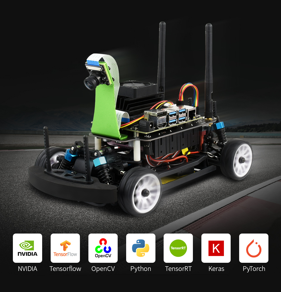 JetRacer Pro AI Kit AI 赛车机器人