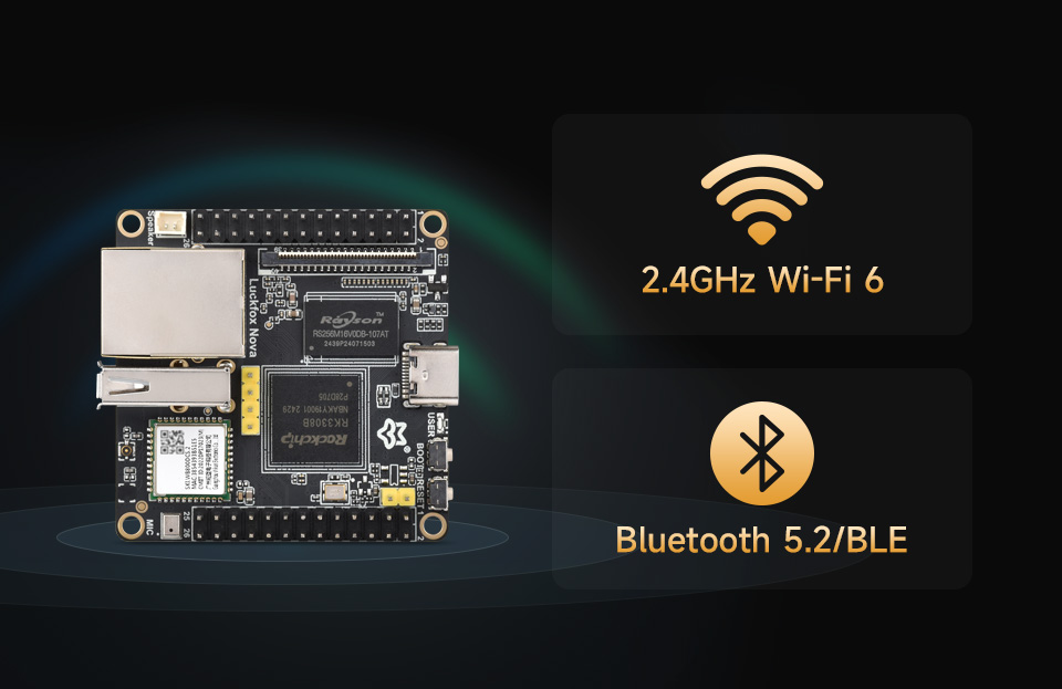 Luckfox Nova Wi-Fi 6 和蓝牙模块