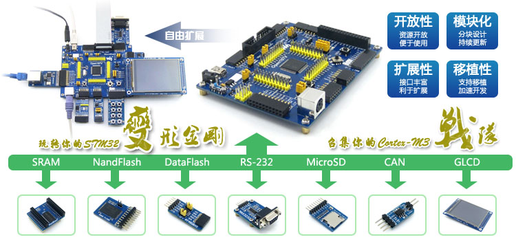 STM32开发板 Open107V