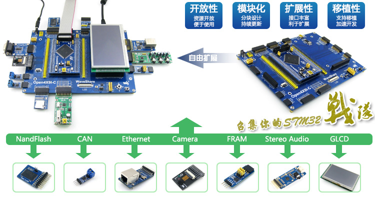 Cortex-M4开发板 Open429I-C