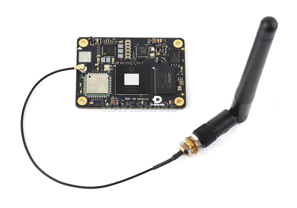  D-Robotics 旭日X5 智能模组 可接入外部天线