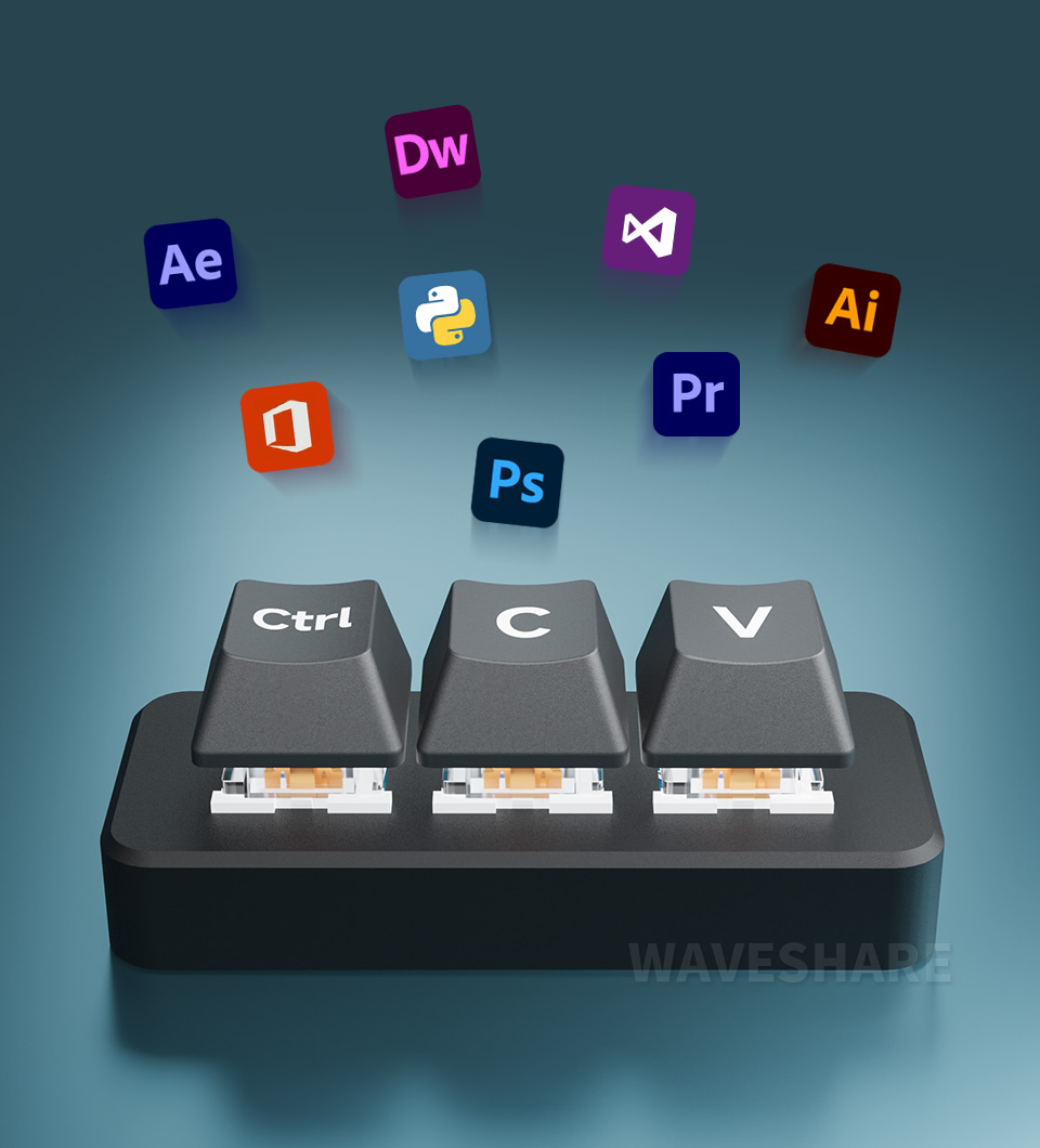 RP2040 极客开发板