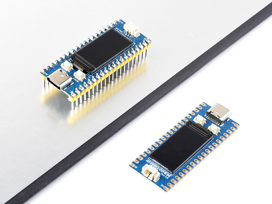 微雪 RP2040 微控制器开发板产品展示