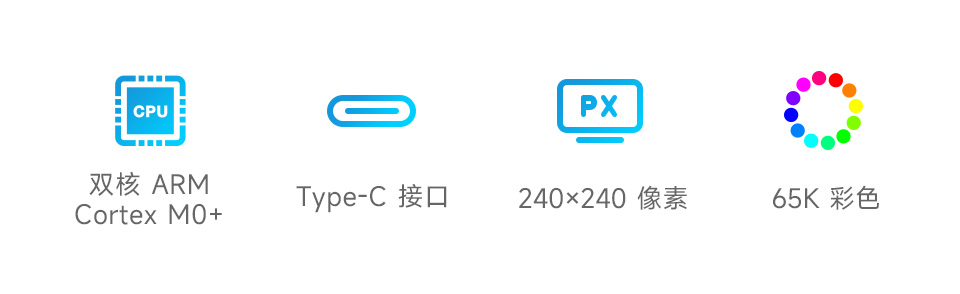 微雪 RP2040 微控制器开发板