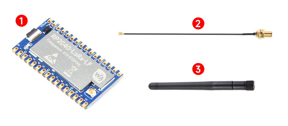 RP2040-LoRa-LF 模组配置清单