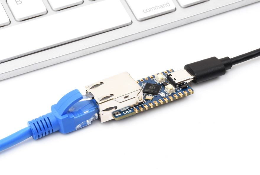 RP2350-ETH 可通过网络控制