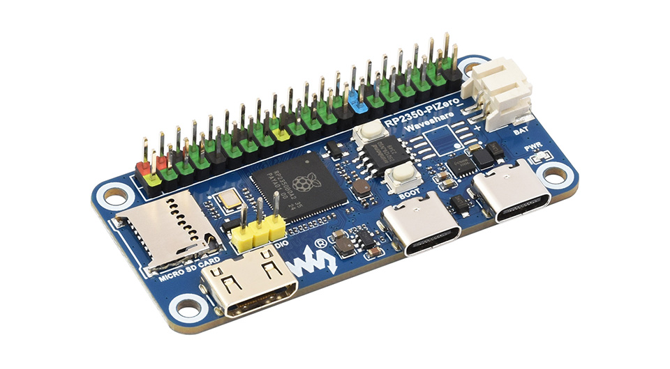 RP2350-PiZero 迷你开发板配置清单