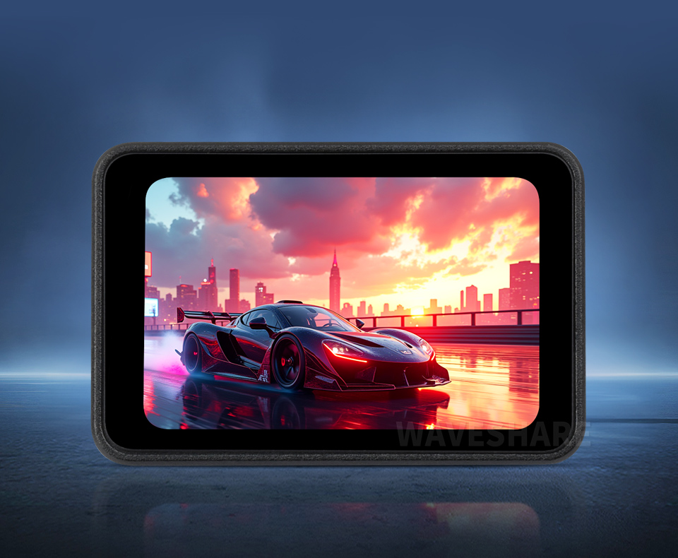 RP2350-Touch-AMOLED-1.64-M 英寸液晶开发板板载 1.28 英寸 LCD 屏