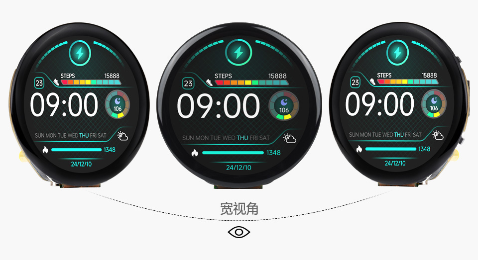 微雪 RP2350 触摸液晶开发板 卓越的显示性能