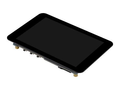 RP2350 3.5 英寸电容触控屏开发板产品尺寸