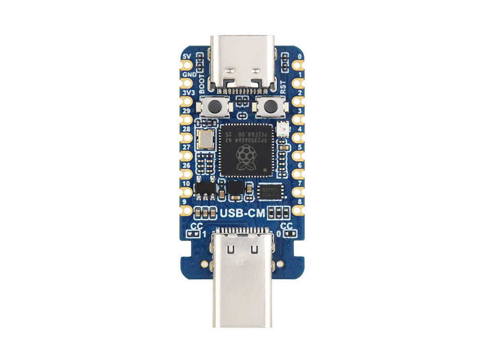 RP2350-USB-C PIO-USB 公口版