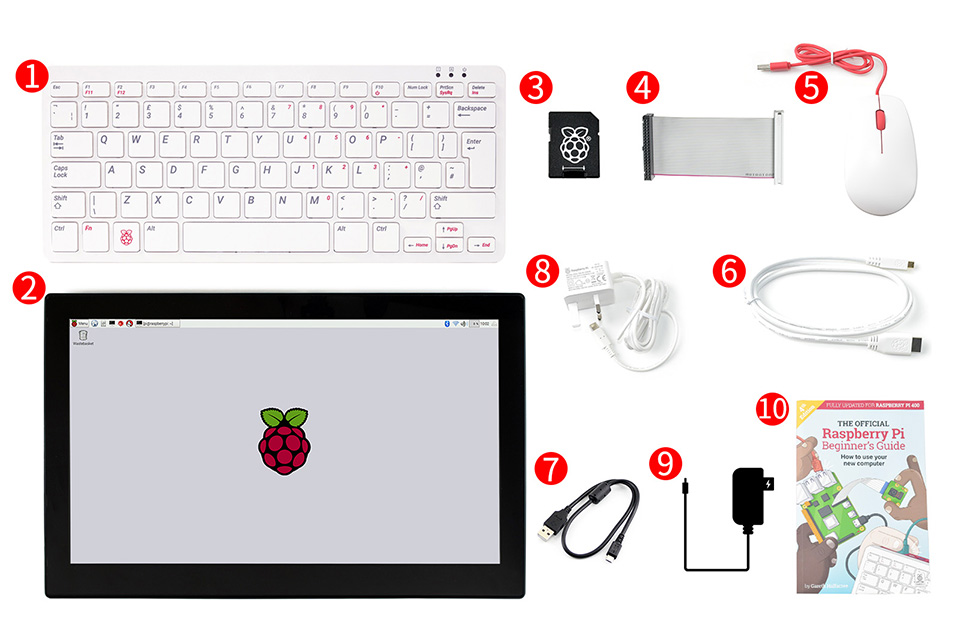 树莓派Raspberry Pi 400键盘型主板配置清单