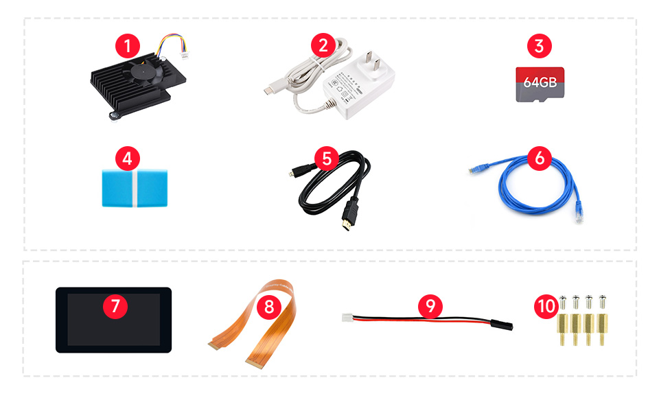 PI5 Display Acce B 配置清单