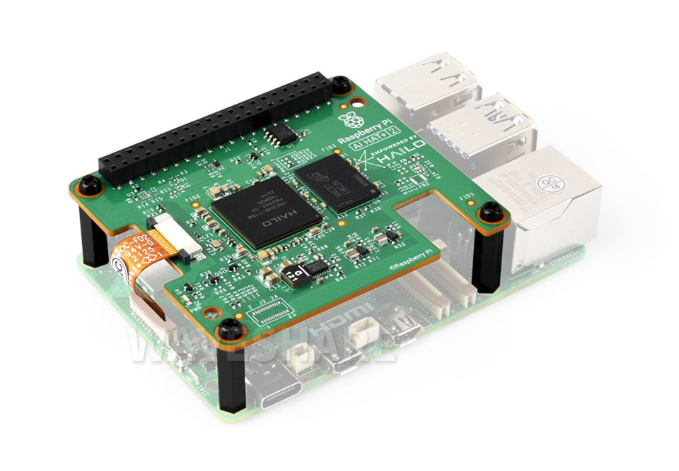 Raspberry Pi 官方设计的人工智能扩展板主图