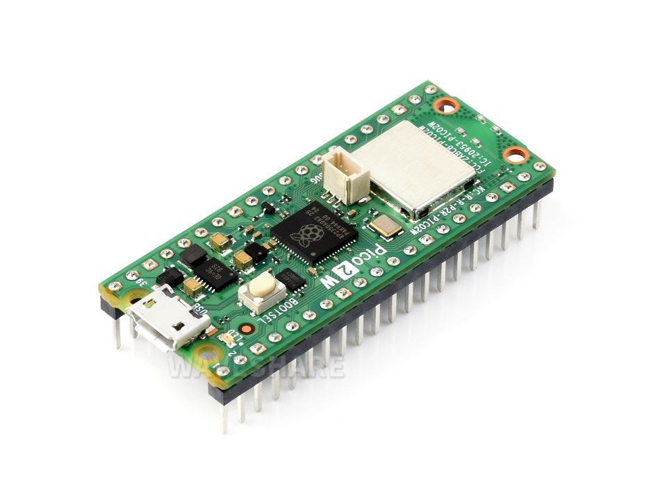 Raspberry Pi Pico 2 W新型微控制器迷你开发板配置清单