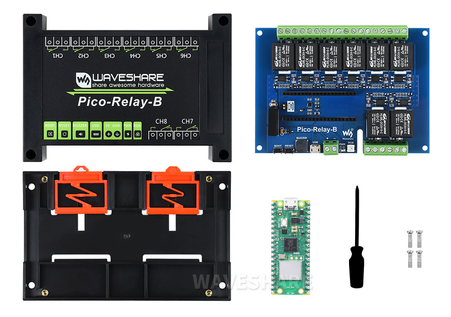 Raspberry Pi Pico W 新型微控制器迷你开发板继电器套餐