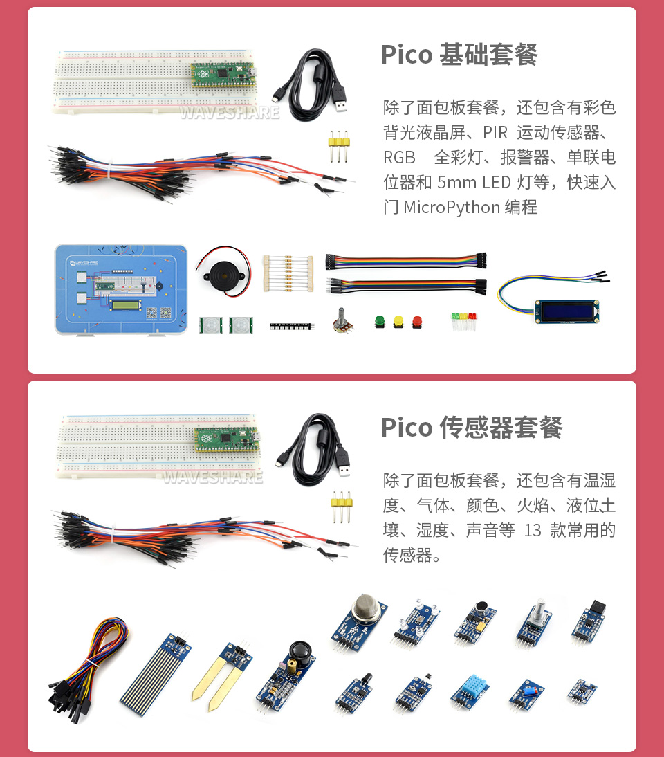 Raspberry Pi新型微控制器迷你开发板版本选择