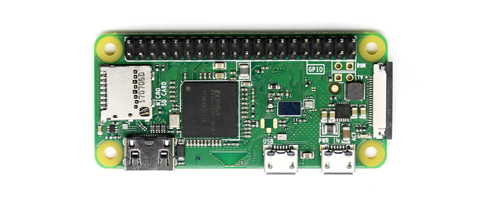 树莓派 Zero  WiFi 版 加焊排针配置清单