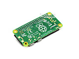 Raspberry Pi Zero WH斜视图正面